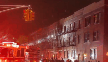 6 people hospitalized, including 5 firefighters, after fast-moving fire in Queens