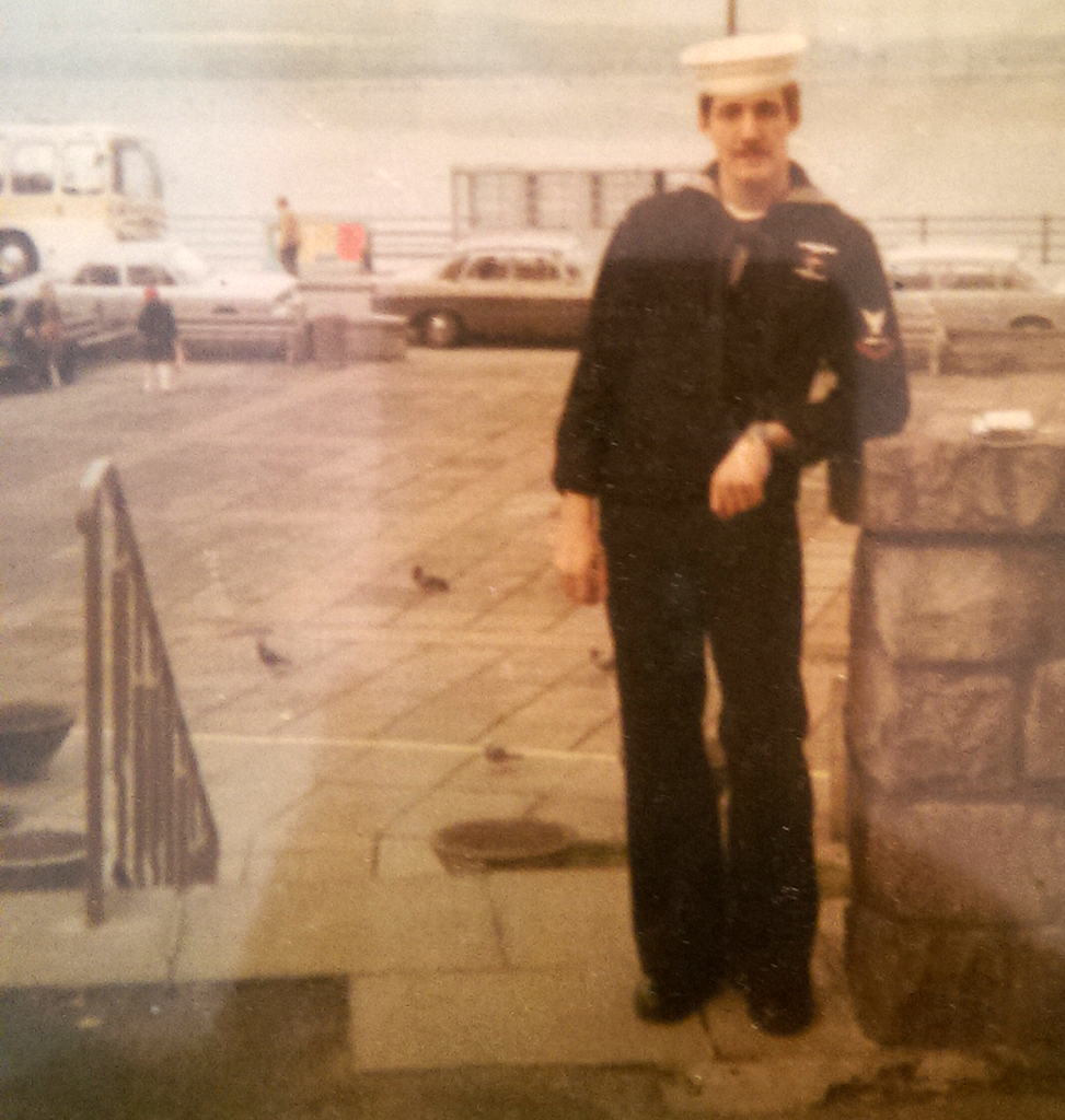 TM2(SS) Tom Berg, served in the U.S. Navy, submarine, Alantic fleet, from 1968 to 1971. (Courtesy of Tom Berg)