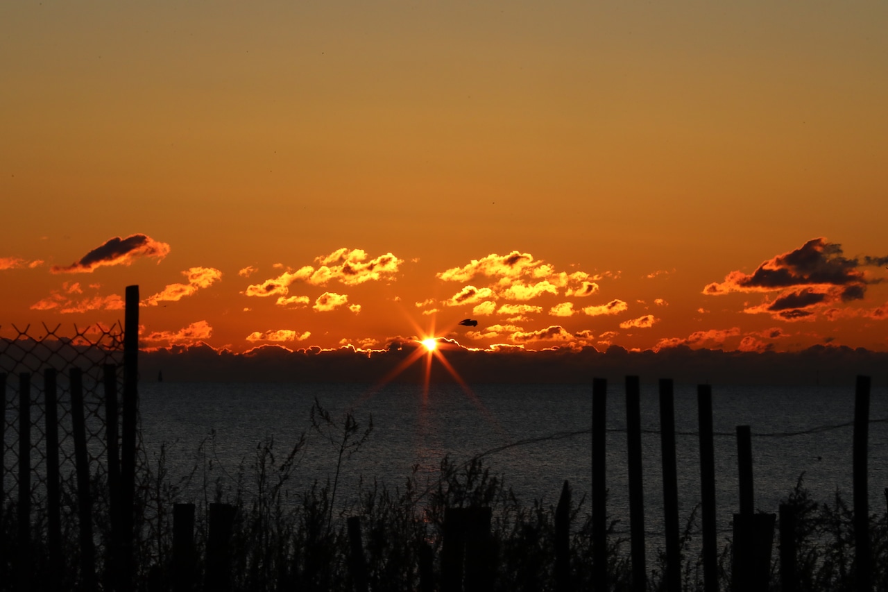 Sunrise from Great Kills Park