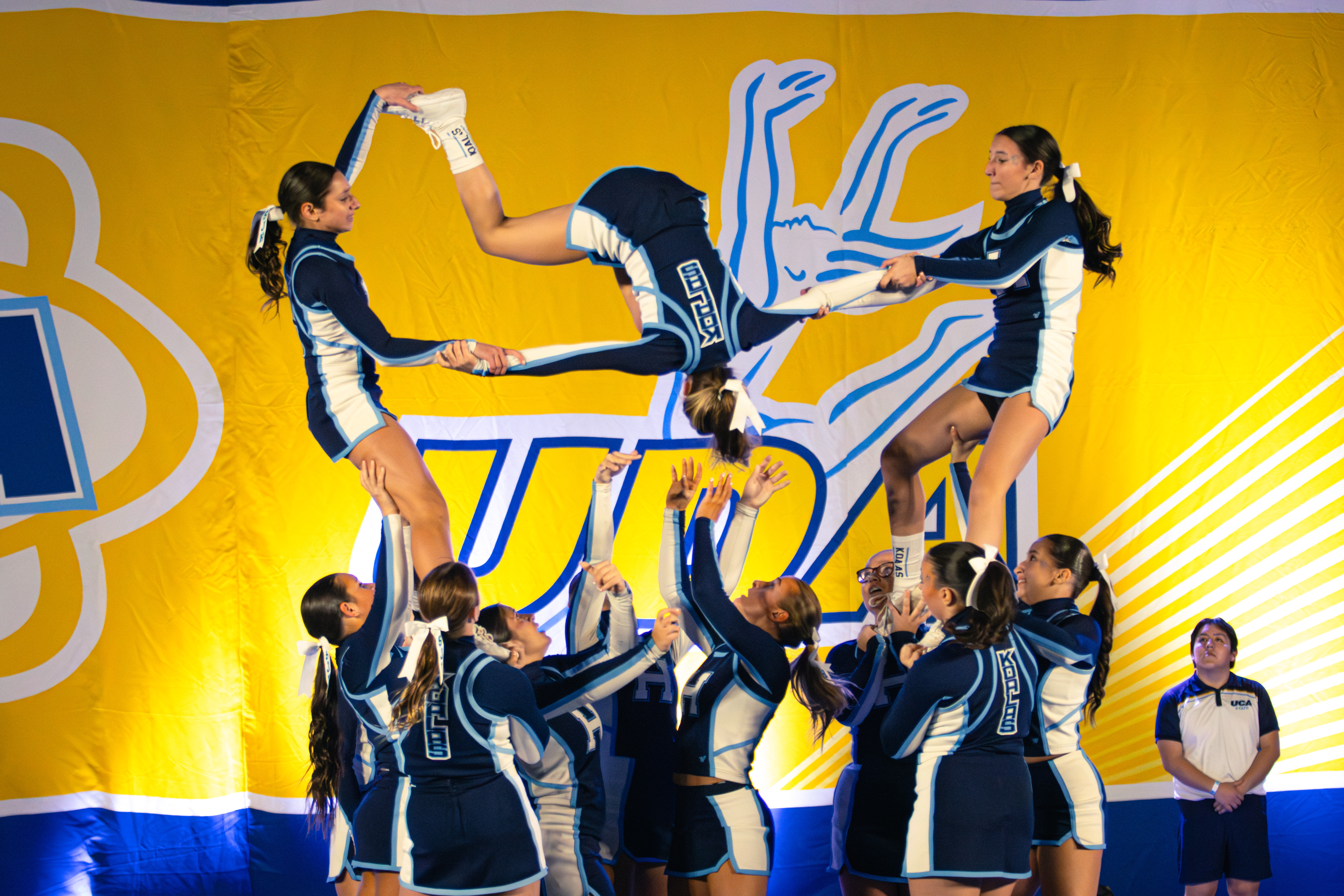NDA, Sea, Hill earned their spots at Nationals on Sunday, competing at the UCA Northeast Regional at CURE Insurance Arena. (Annie DeBiase for the Advance/SILive.com