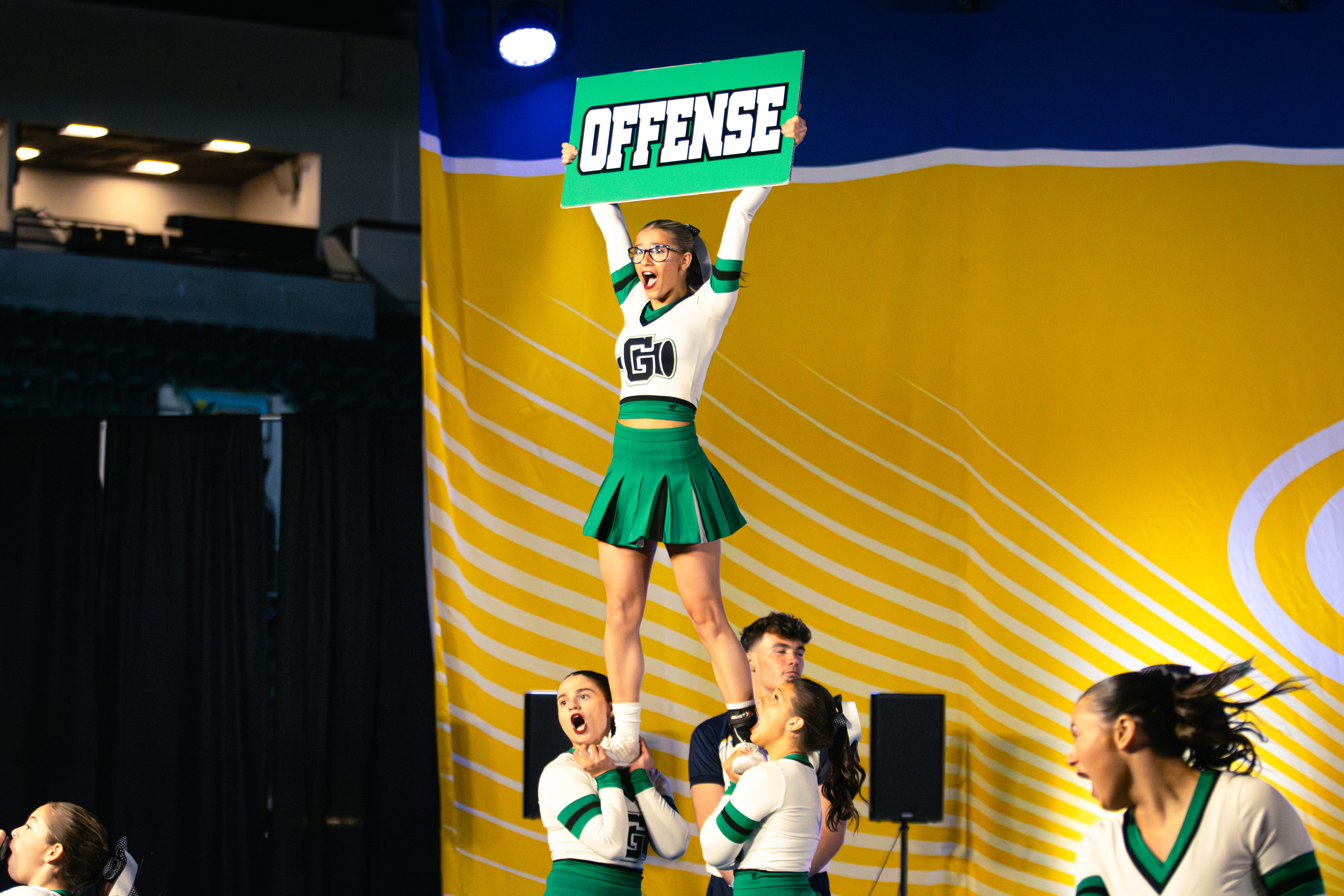 NDA, Sea, Hill earned their spots at Nationals on Sunday, competing at the UCA Northeast Regional at CURE Insurance Arena. (Annie DeBiase for the Advance/SILive.com