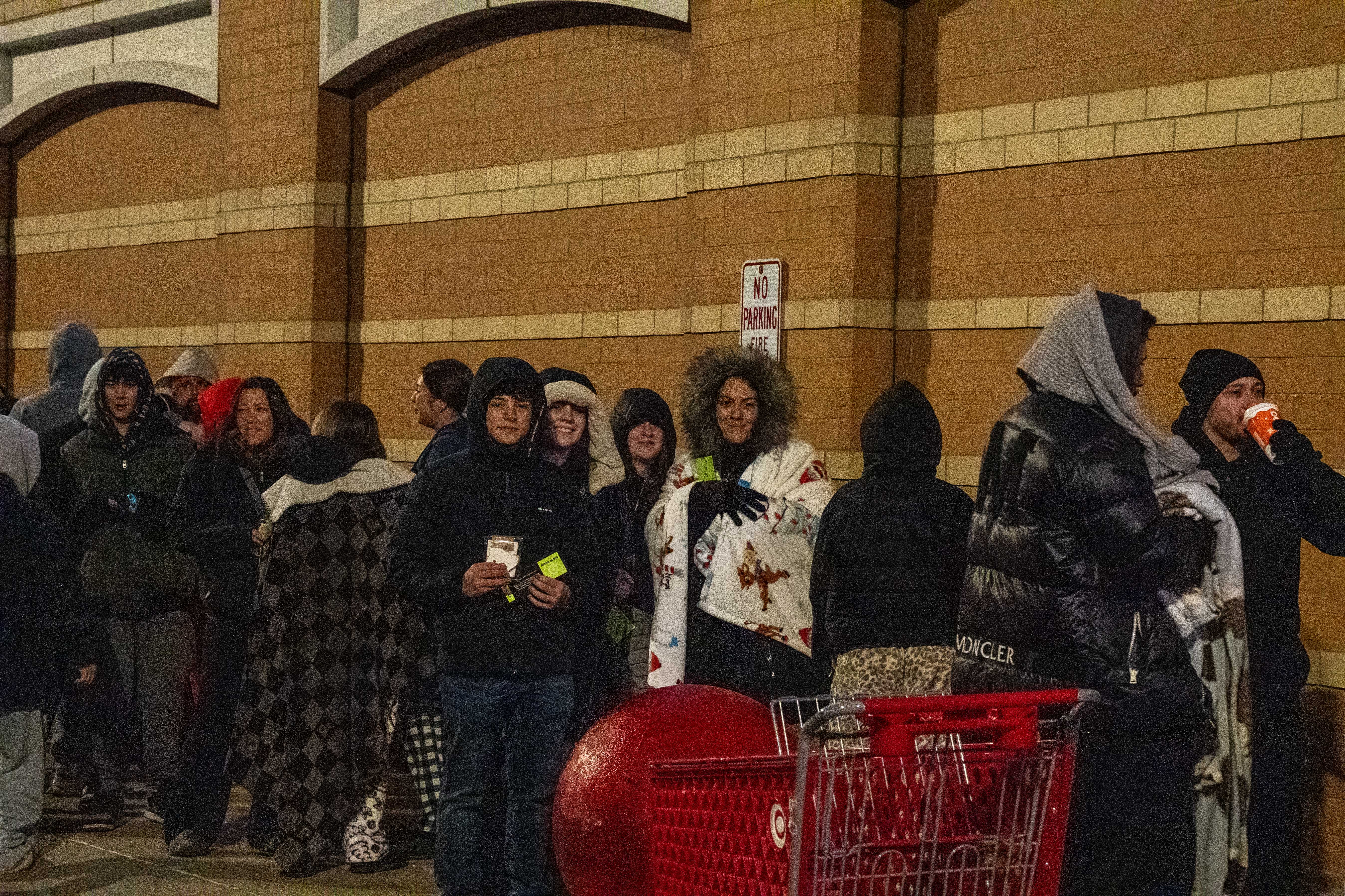 Shoppers flock to Target at the Bricktown Shopping Center on Friday, November 28, 2025, in Charleston. (Owen Reiter for the Advance/SILive.com)