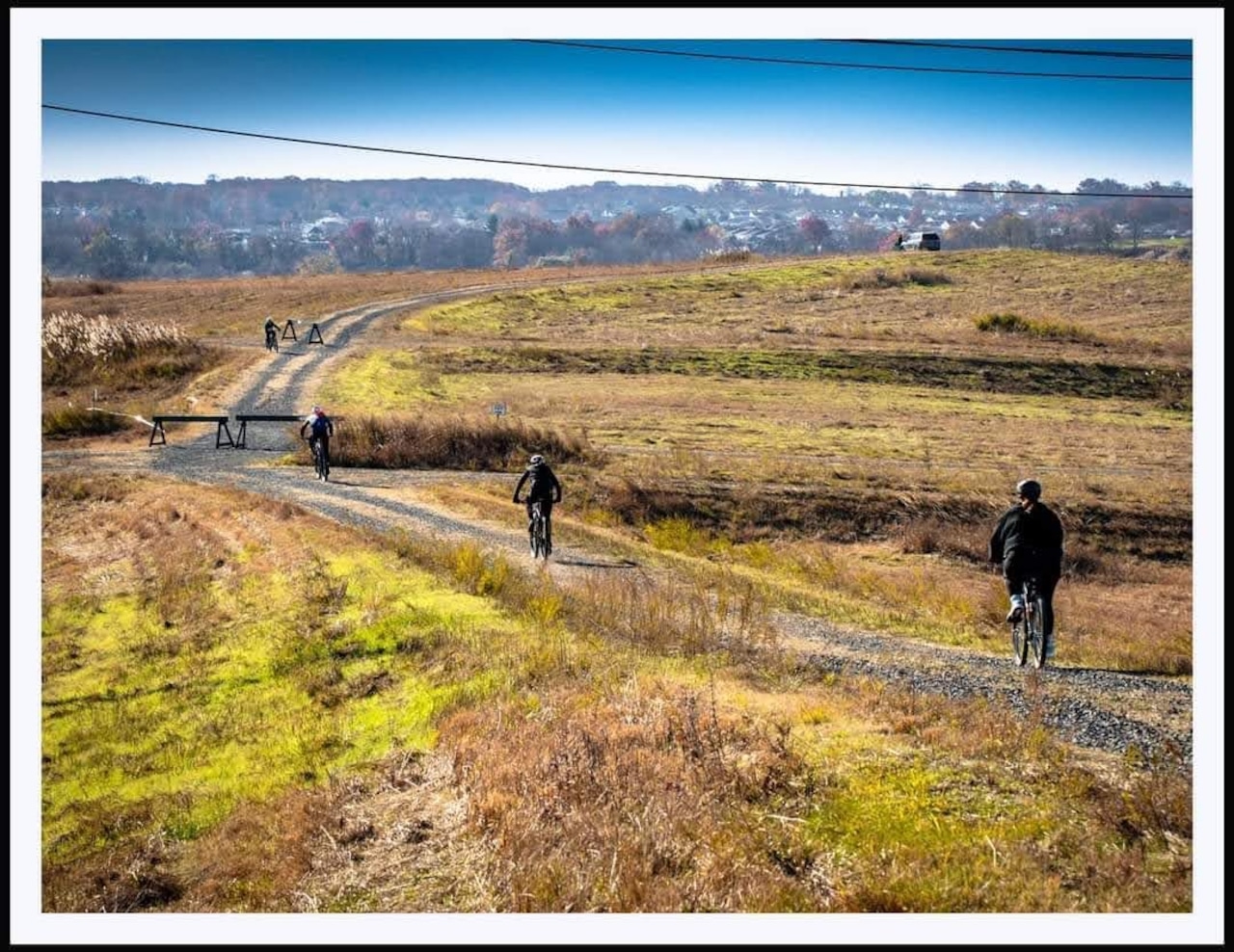 Cycling at Freshkills