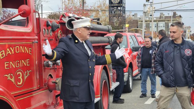 Bayonne Deputy Fire Chief William Bartos retires after 42 years of service