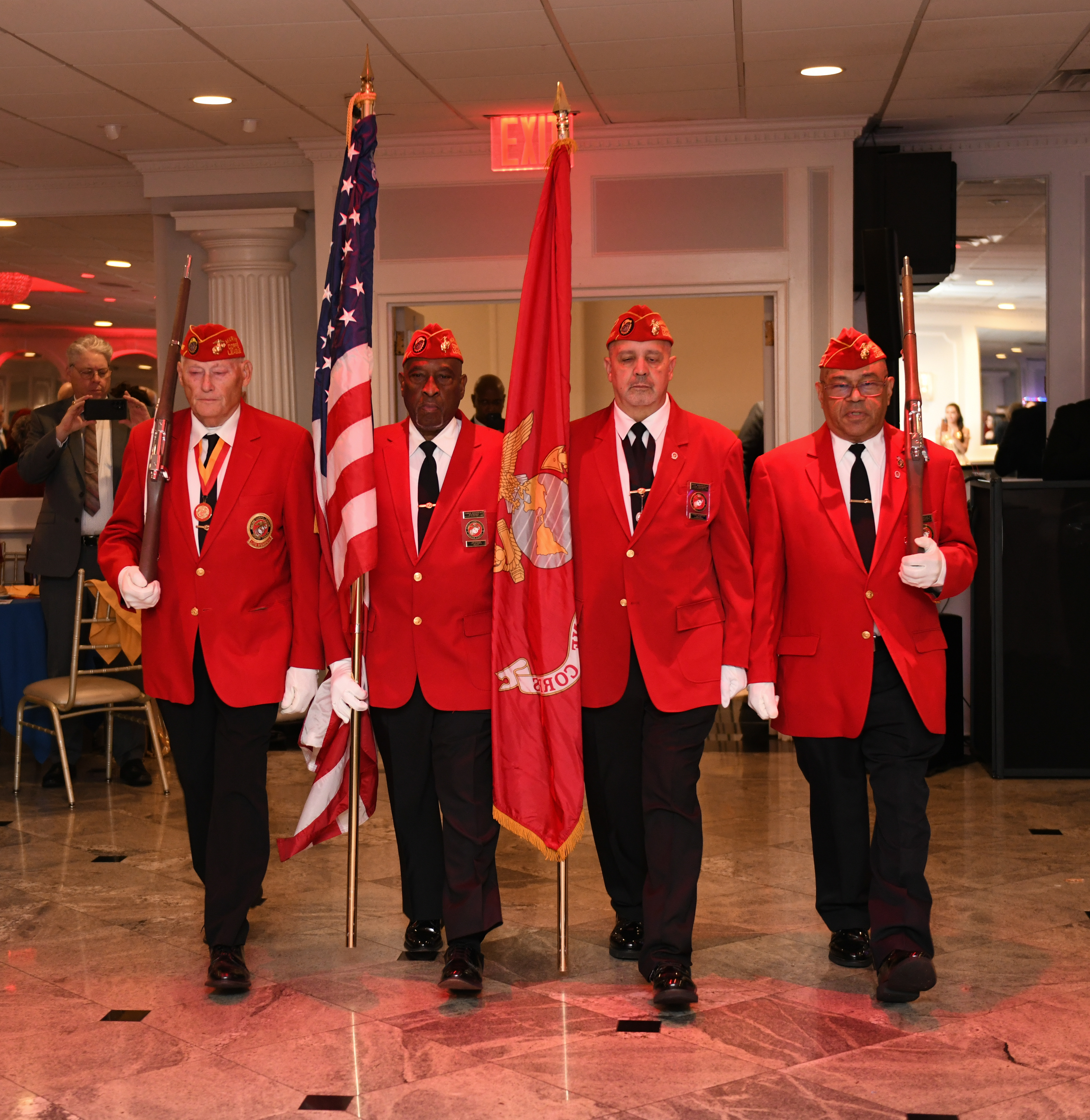 The Sgt. Angel Mendez Marine Corps League Detachment 246 celebrated the 250th Anniversary of the Marine Corps at LiGreci's Staaten on Nov.7, 2025.(Steve White for the Advance/SILive.com)