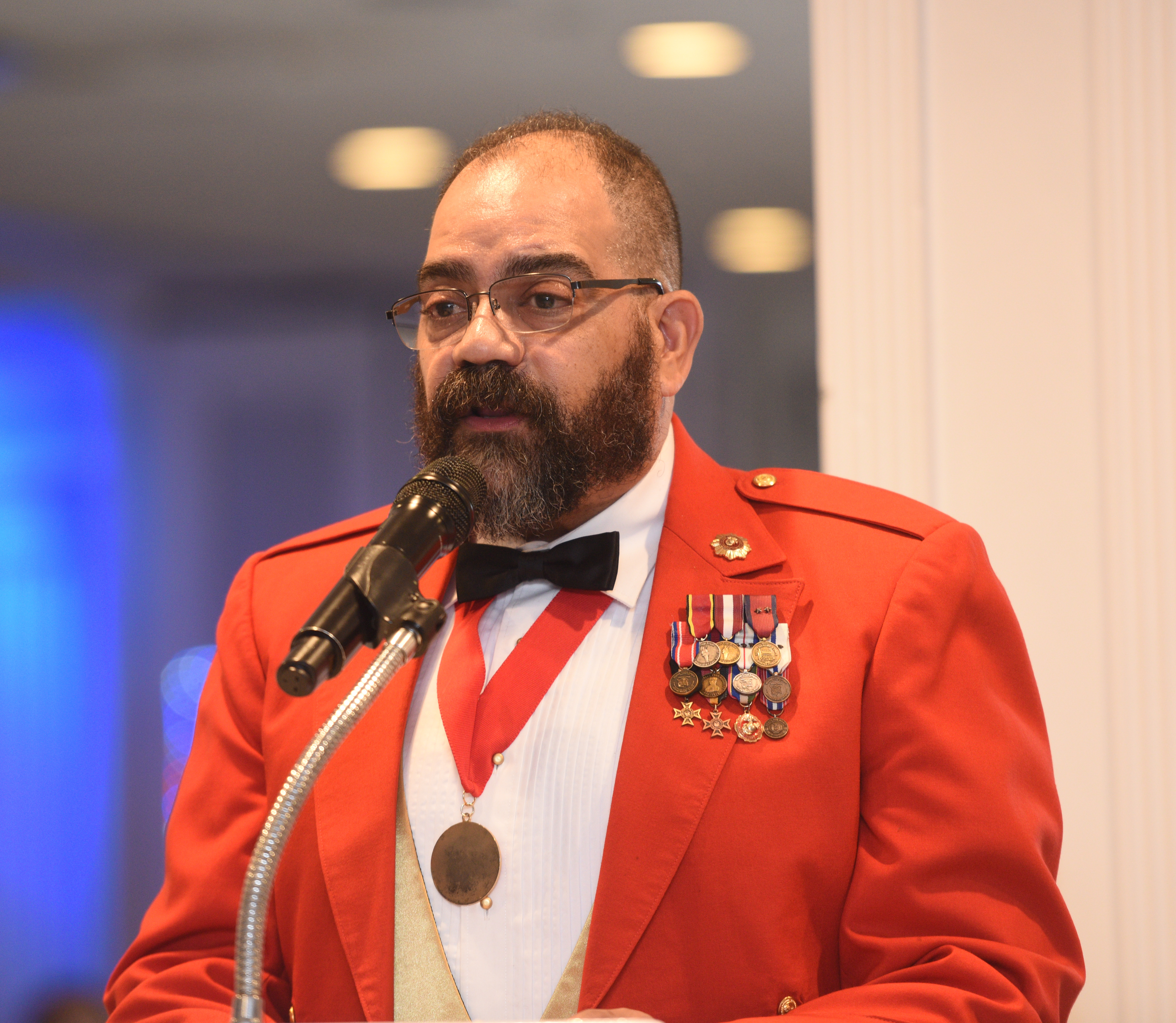 The Sgt. Angel Mendez Marine Corps League Detachment 246 celebrated the 250th Anniversary of the Marine Corps at LiGreci's Staaten on Nov.7, 2025.(Steve White for the Advance/SILive.com)