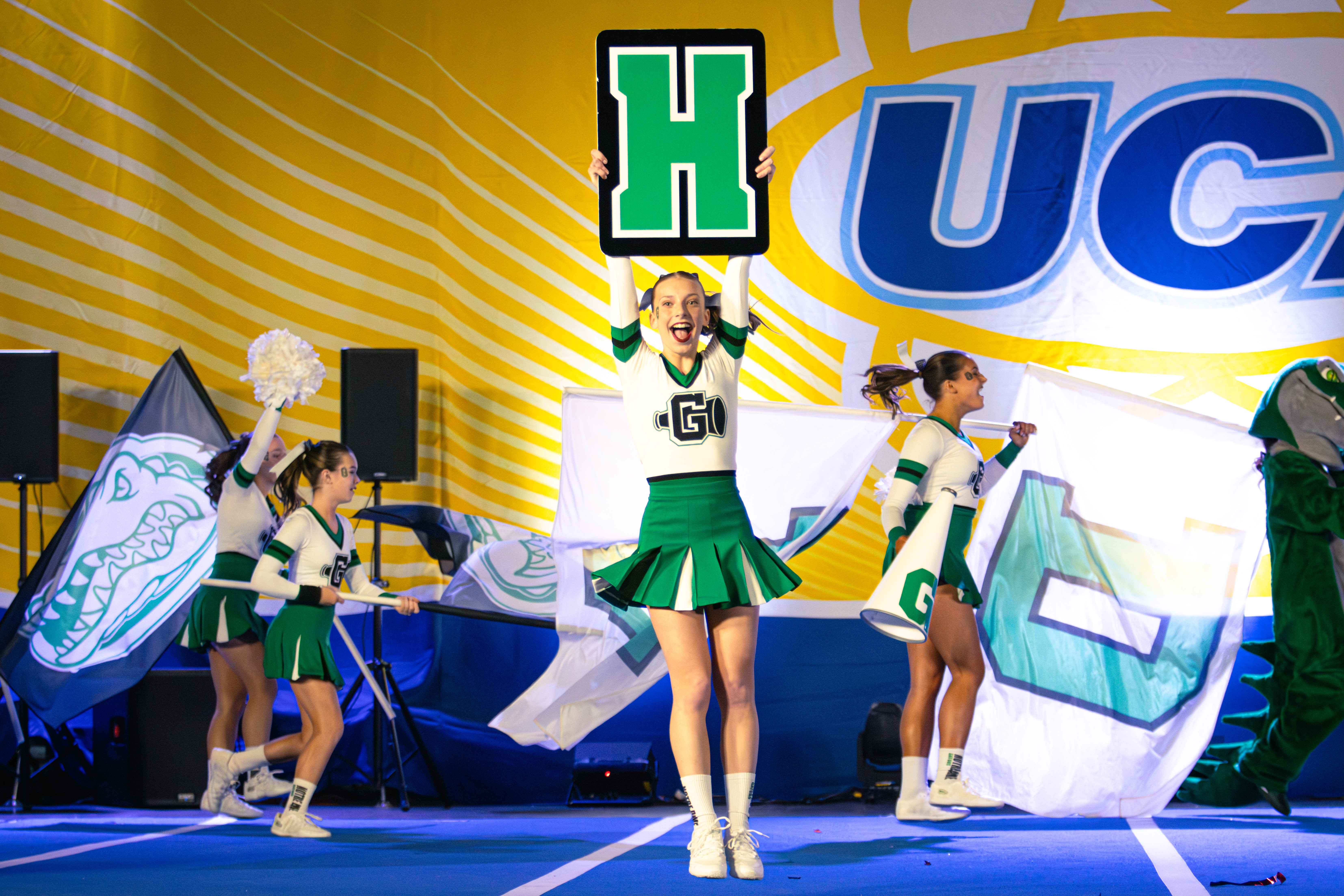 NDA, Sea, Hill earned their spots at Nationals on Sunday, competing at the UCA Northeast Regional at CURE Insurance Arena. (Annie DeBiase for the Advance/SILive.com