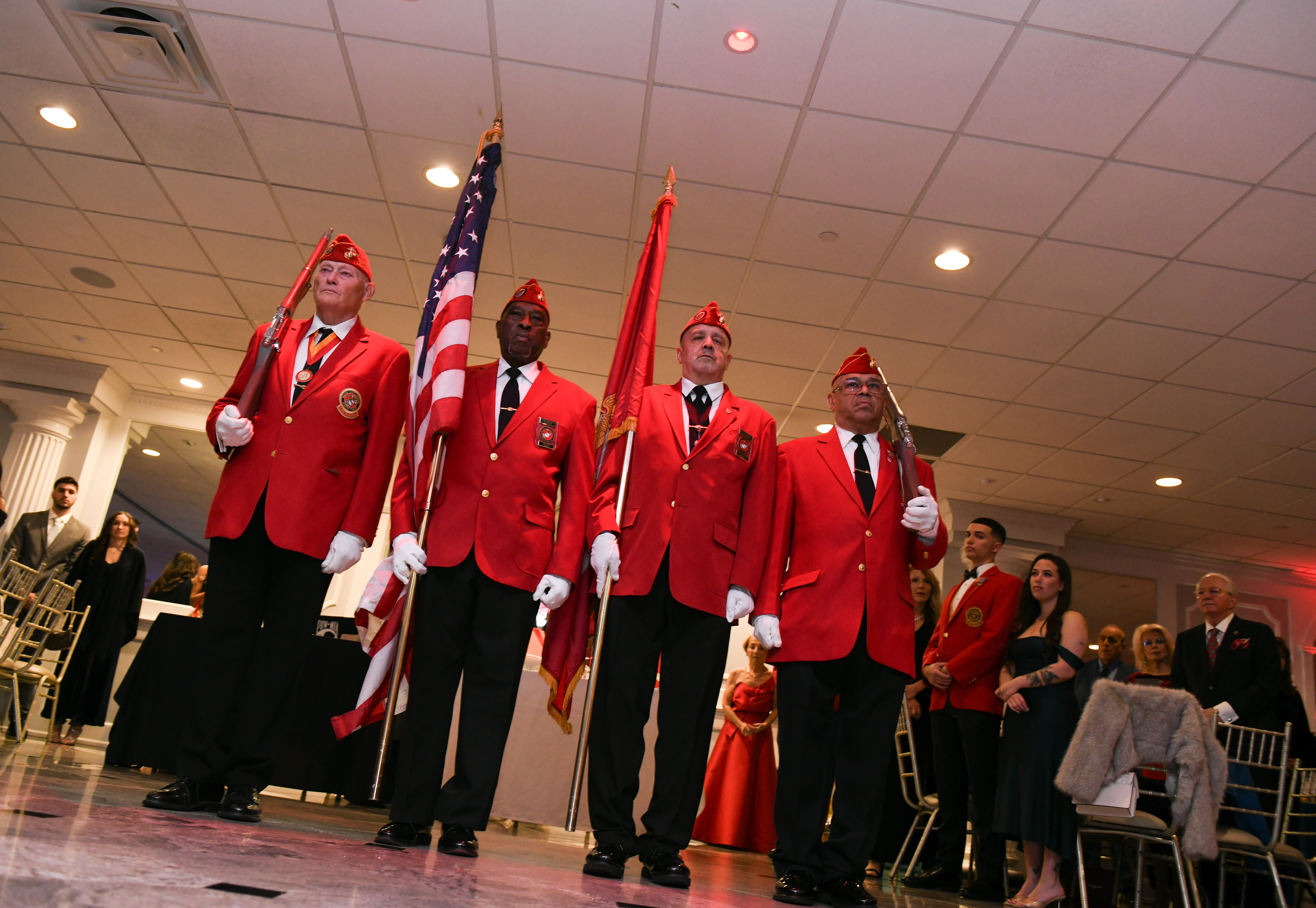 The Sgt. Angel Mendez Marine Corps League Detachment 246 celebrated the 250th Anniversary of the Marine Corps at LiGreci's Staaten on Nov.7, 2025.(Steve White for the Advance/SILive.com)