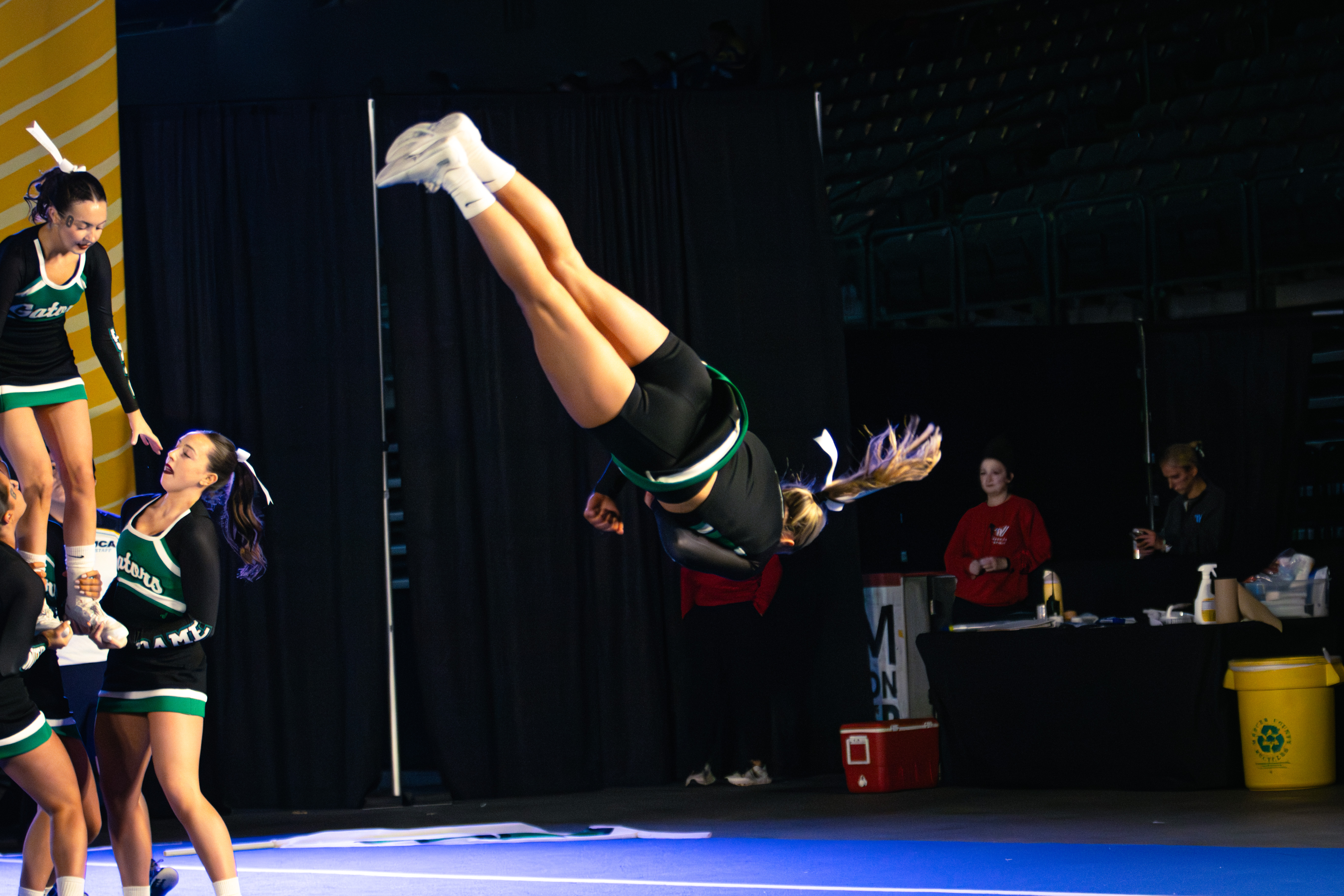 NDA, Sea, Hill earned their spots at Nationals on Sunday, competing at the UCA Northeast Regional at CURE Insurance Arena. (Annie DeBiase for the Advance/SILive.com