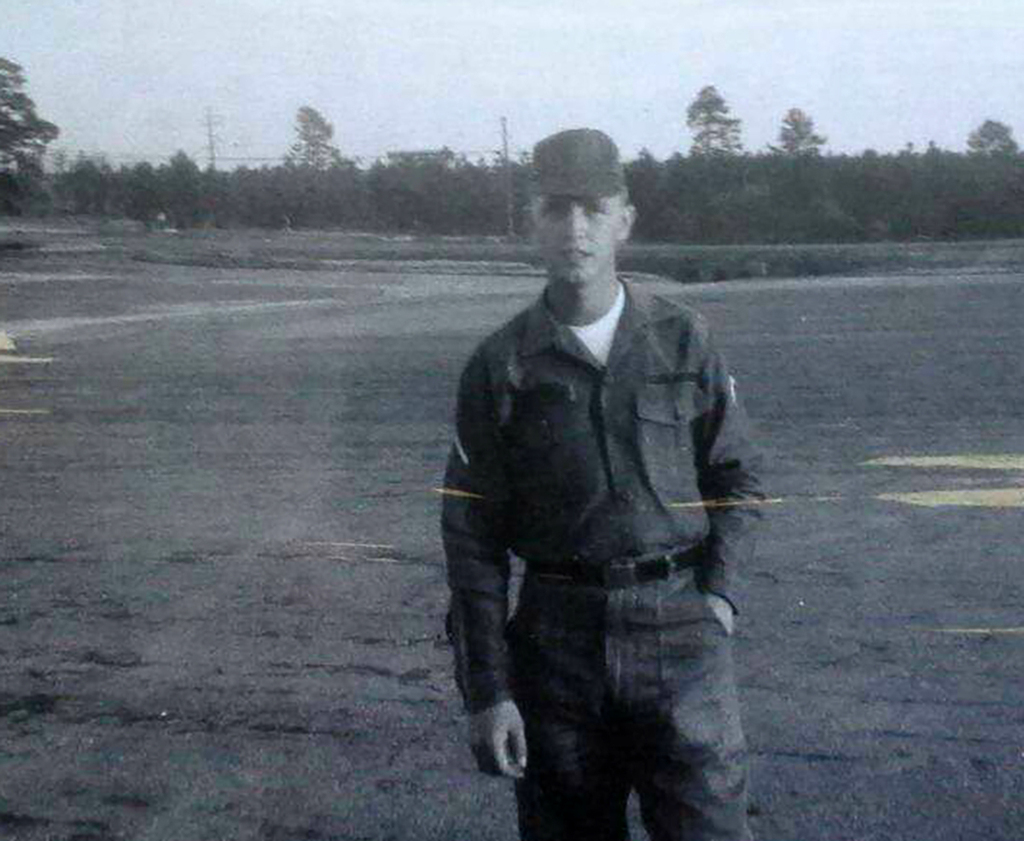 Tom Rzucidlo of Great Kills, served the U.S. Army in Vietnam. Photo taken in 1970s. (Submitted by Kate Rzucidlo)