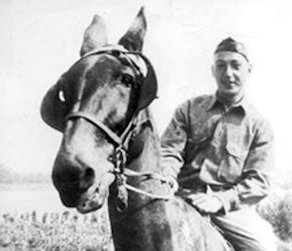 Abe Weinman, served in the U.S. Army from 1942 - 1945. Photo taken in 1942. (Submitted by Saul Meyerson)