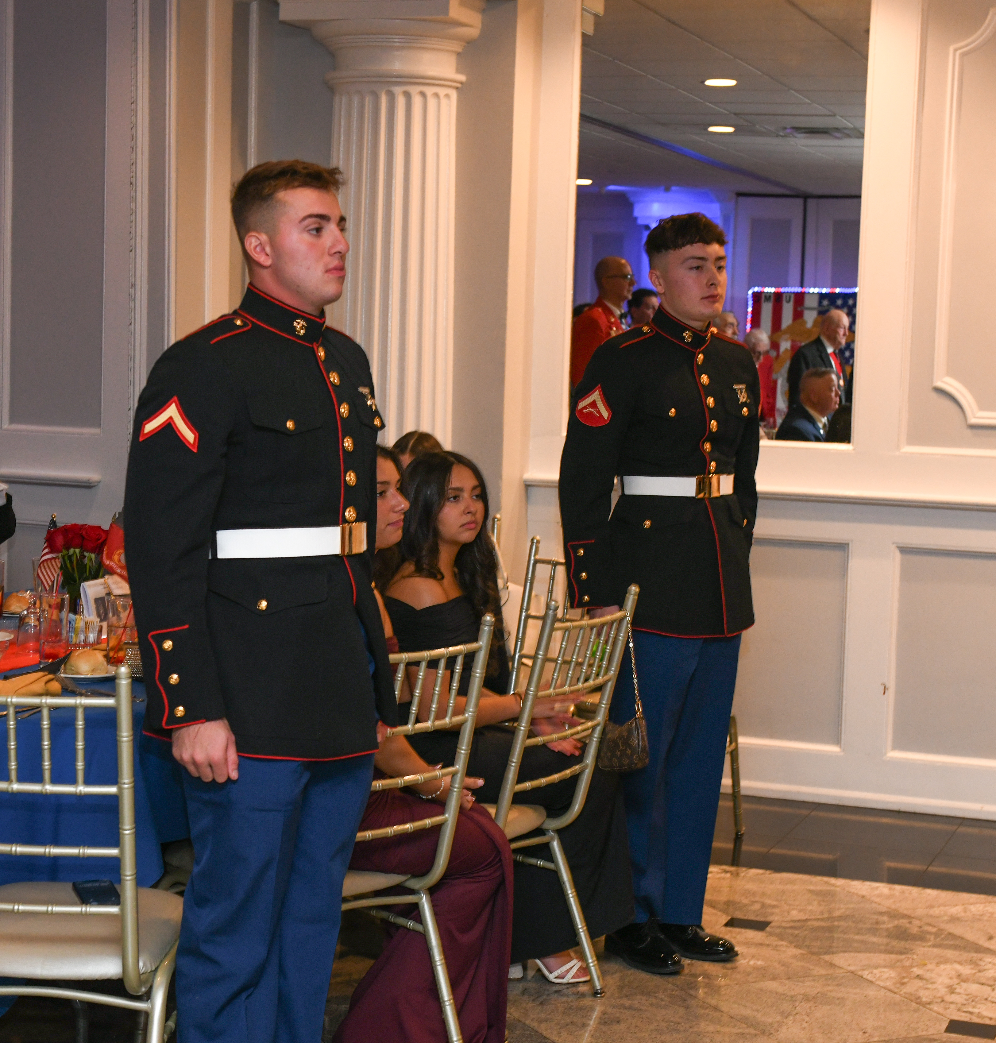 The Sgt. Angel Mendez Marine Corps League Detachment 246 celebrated the 250th Anniversary of the Marine Corps at LiGreci's Staaten on Nov.7, 2025.(Steve White for the Advance/SILive.com)