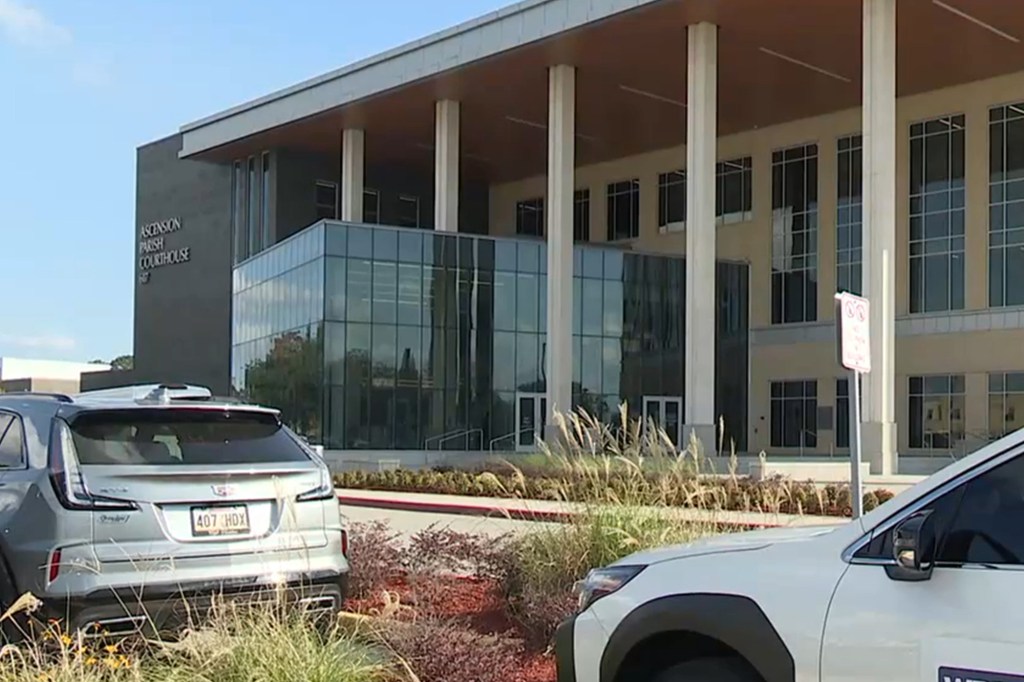 The Ascension Parish courthouse where Yammarrino heard her final sentence. 