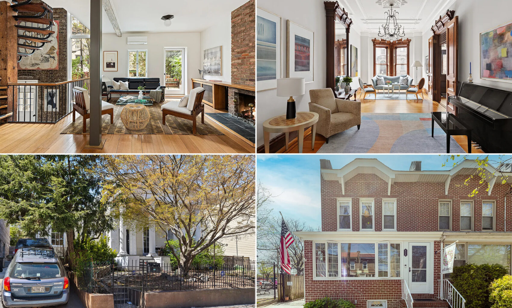collage of brooklyn homes for sale
