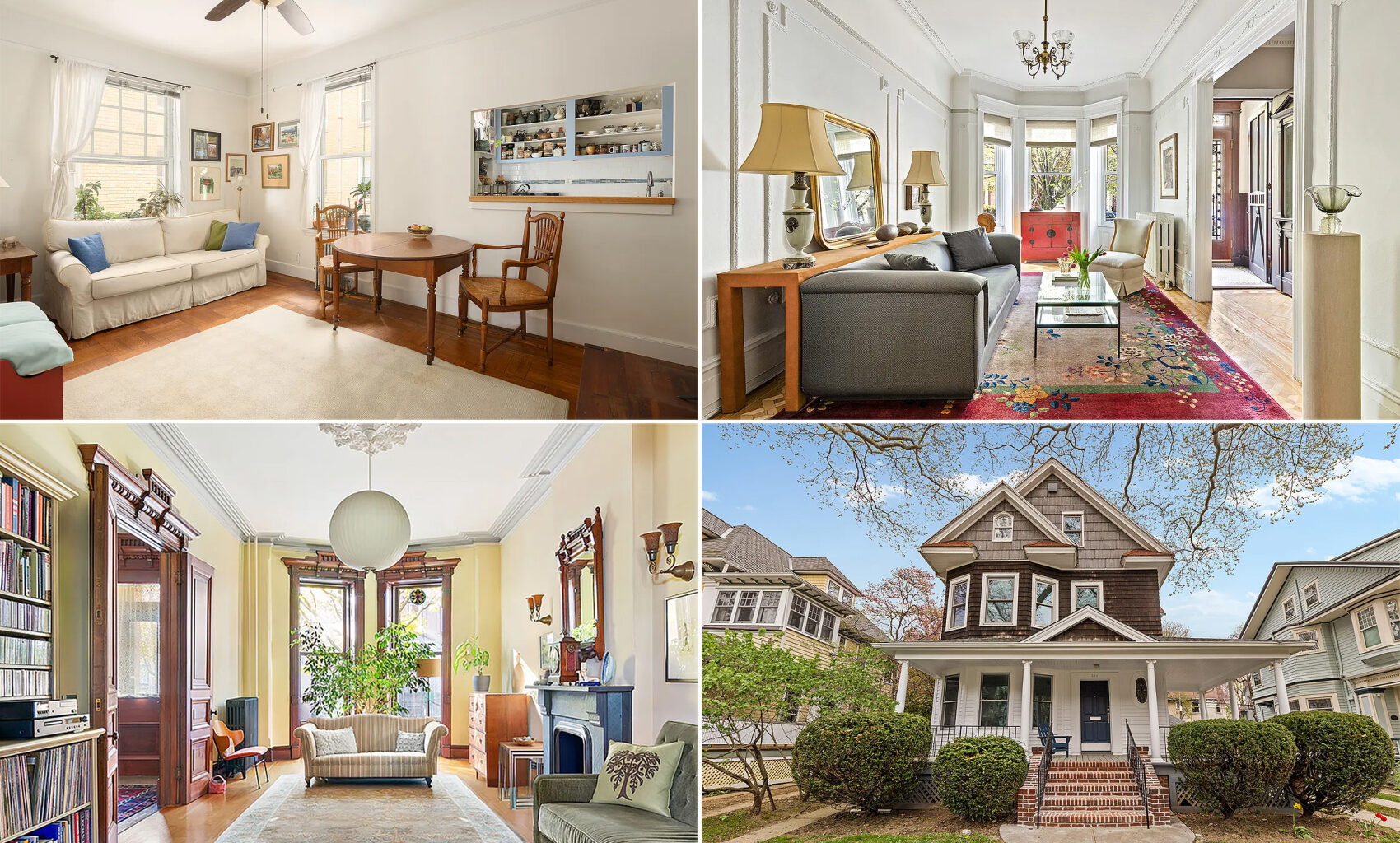 collage of brooklyn homes for sale