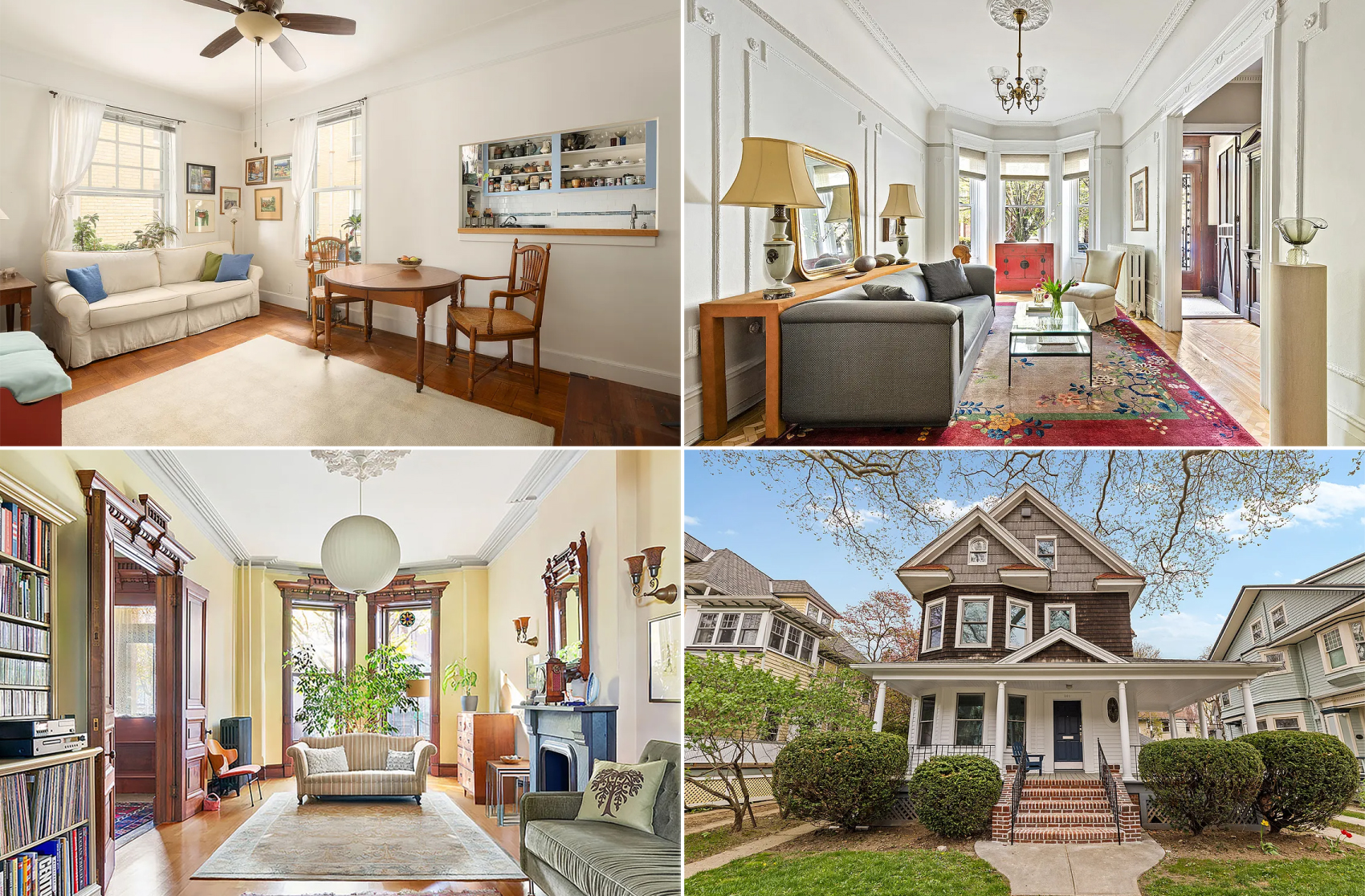 collage of brooklyn homes for sale