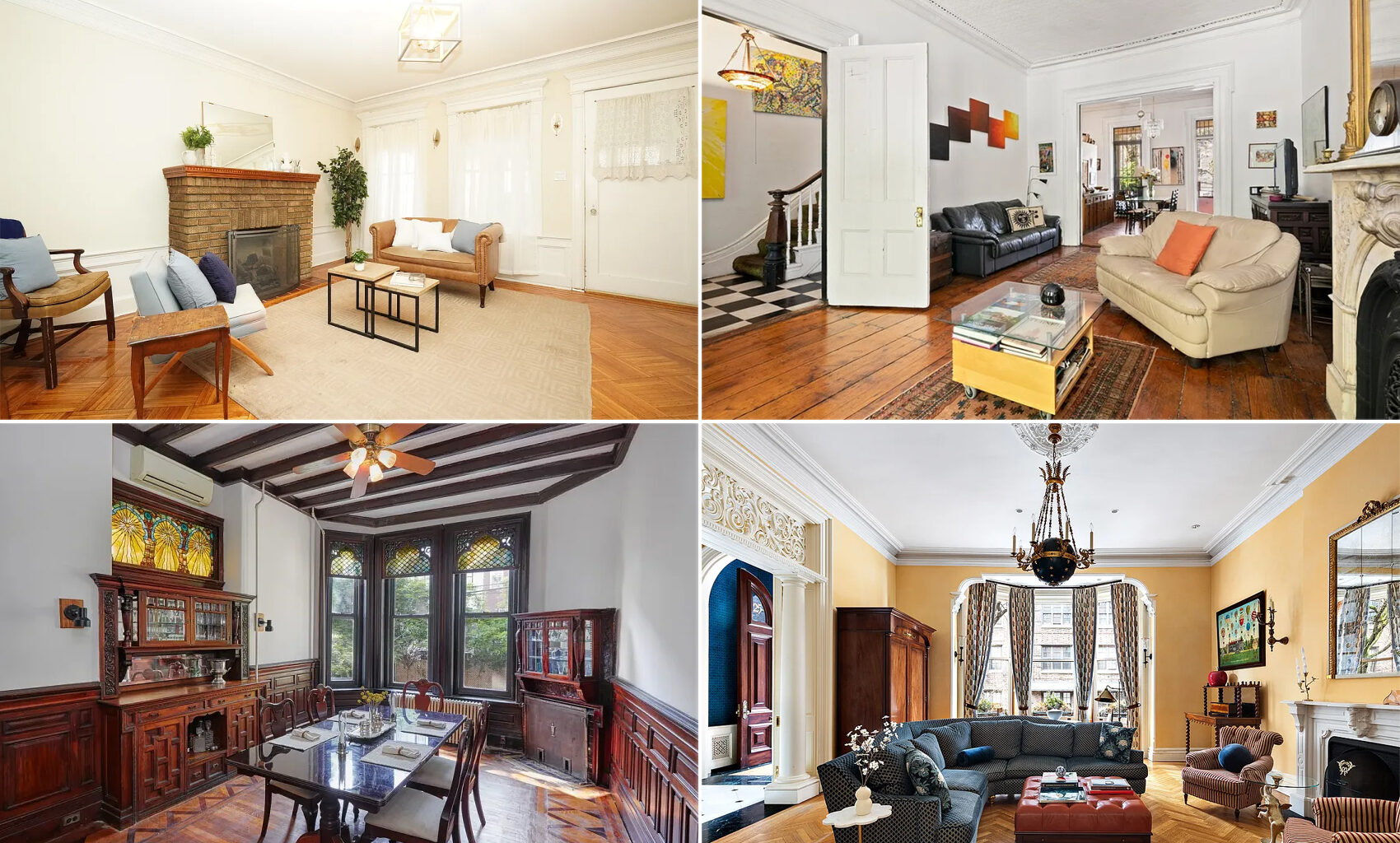 collage of brooklyn homes for sale