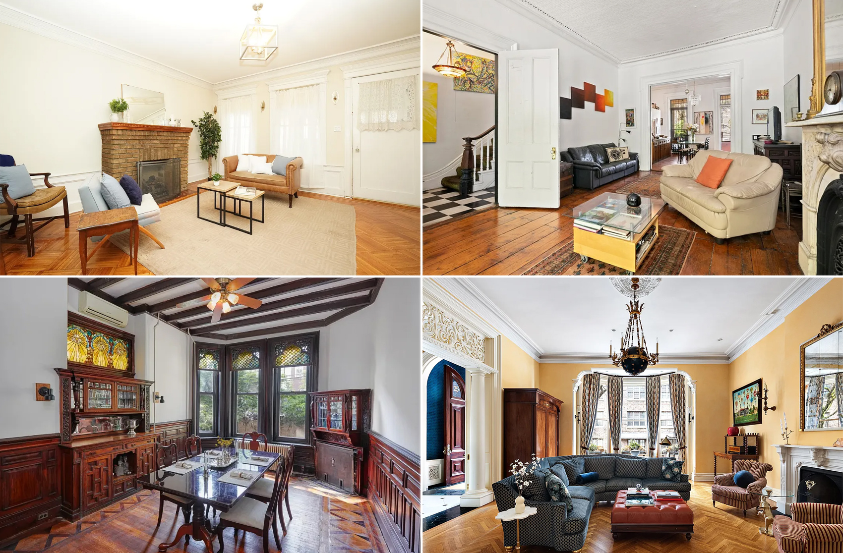 collage of brooklyn homes for sale