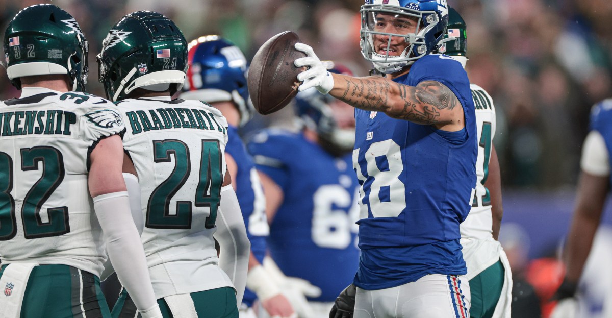 Popular wide receiver Isaiah Hodgins finally back with New York Giants