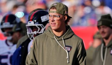 NY Giants injuries: Jaxson Dart, Dexter Lawrence updates, latest news