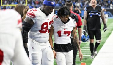 NY Giants’ blown leads, injuries have made a mess of 2025 NFL season