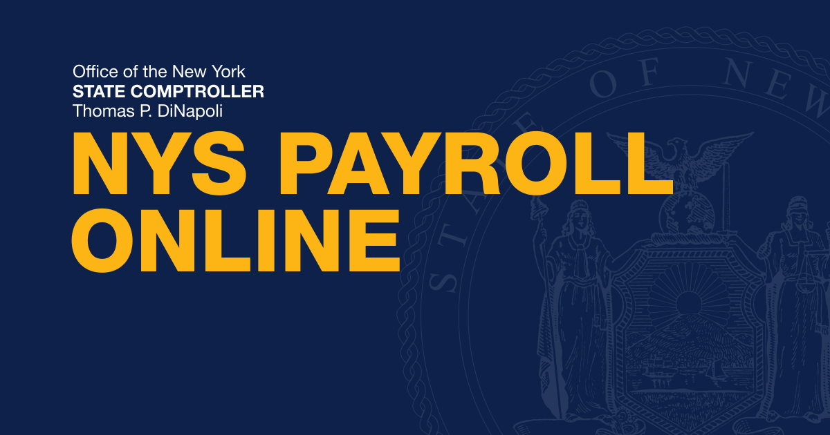 NYS Payroll Online | Office of the New York State Comptroller