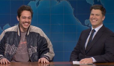 Pete Davidson Makes Surprise ‘SNL’ Appearance During ‘Weekend Update,’ Talks Staten Island Ferry ‘Fiasco’ with Colin Jost – Watch Now! | Colin Jost, Pete Davidson, Saturday Night Live | Celebrity News and Gossip | Entertainment, Photos and Videos