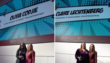 Queens University Student, Alum Receive Awards for Philanthropy Efforts