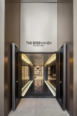 The Greenwich by Rafael Vinoly, New York tower interior