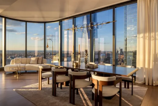 The Greenwich by Rafael Vinoly tower interior