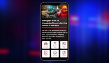 New York State highlights app to prevent impaired driving during the holidays