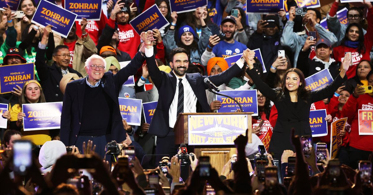 Zohran Mamdani is set to be sworn in as mayor as NYC rings in the New Year :: WRAL.com