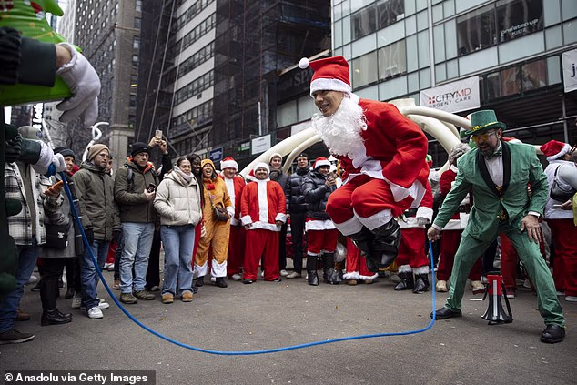 The convention's website said attendees were to not 'f*** with' kids, cops, bar staff, the city and Santa's charity mission