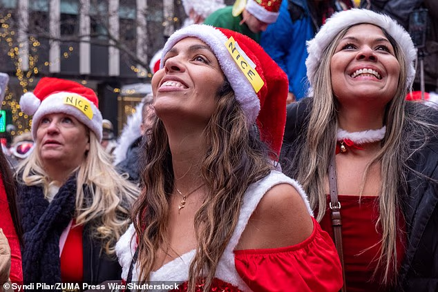 SantaCon organizers said that attendees could sport 'any type of costume' as long as they used their 'creativity to create your holiday interpretation'