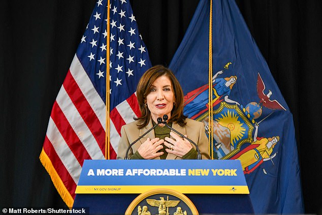Governor Kathy Hochul has been one of the loudest proponents of the three casinos coming to New York City, saying in part that they will 'generate billions of dollars for the MTA and education'