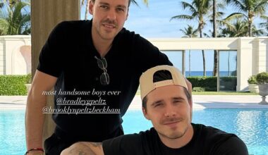 Nicola Peltz has shared a sweet snap of husband Brooklyn Beckham with her brother as she heads home for Christmas