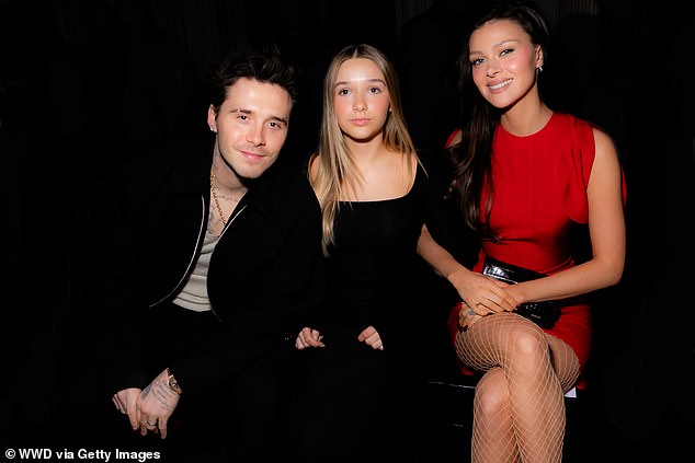 Brooklyn Beckham's unexpected instagram culling of dad Sir David, mum Lady Victoria and his two younger brothers has also included his teenage sister (pictured in 2024)