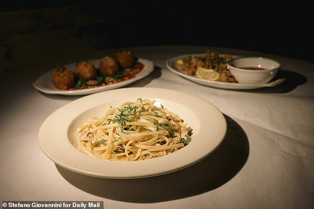 The Feast of the Seven Fishes is a traditional Italian American spread with an emphasis on seafood. For the holidays, Vitolo recommended a clam linguine, fried calamari and classic arancini