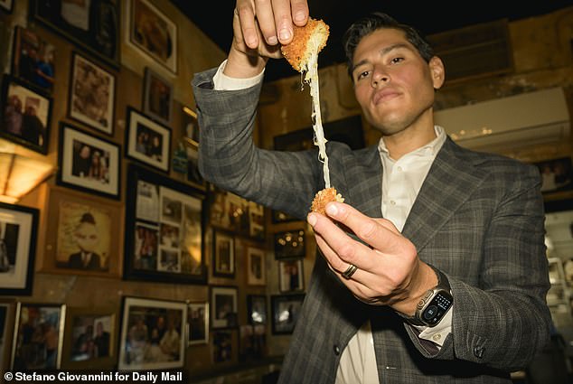 For a picture-worthy cheese pull, you'll need buffalo mozzarella, said Vitolo