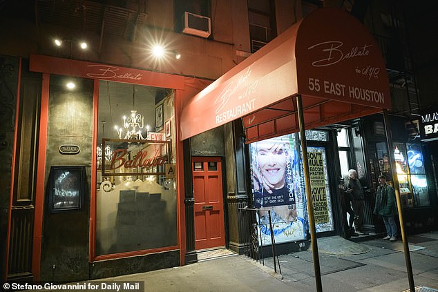 On any given evening, the line in front of Ballato's red door stretches down the block