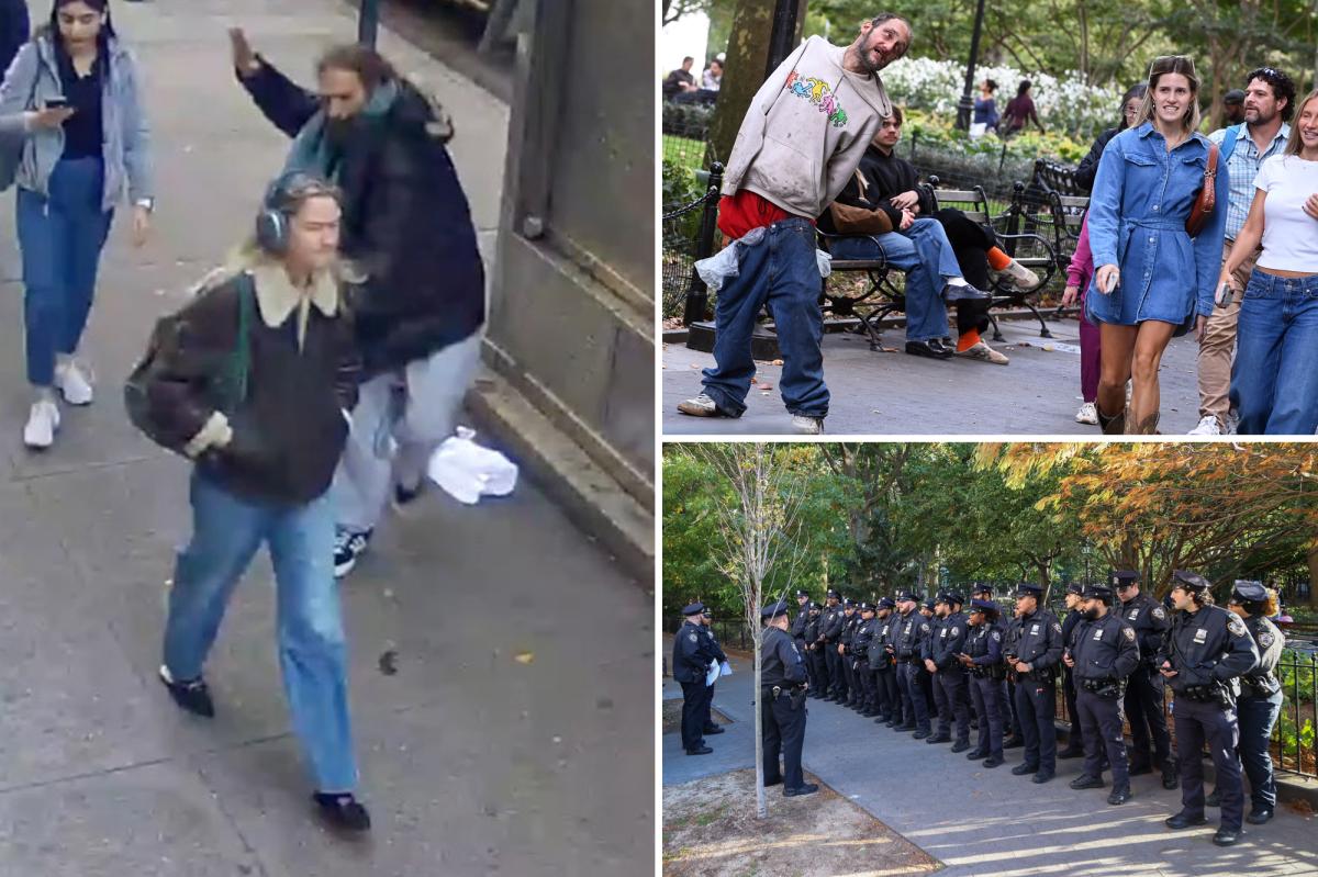 NYU students whine Washington Square Park's charm left with homeless junkies
