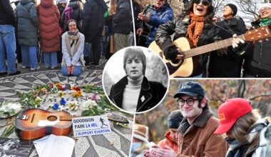 John Lennon's murder still cuts deep as fans gather in NYC to mark 45th anniversary