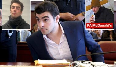 Luigi Mangione utters revealing quip when he sees media circus after arrest, PA cop testifies