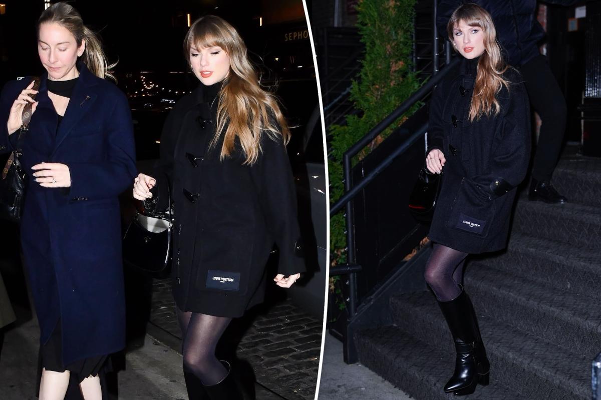 Taylor Swift wears $12K Louis Vuitton and Prada in NYC with Este Haim