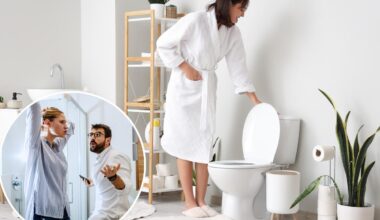 Husband slams wife for 'disgusting' bathroom habit