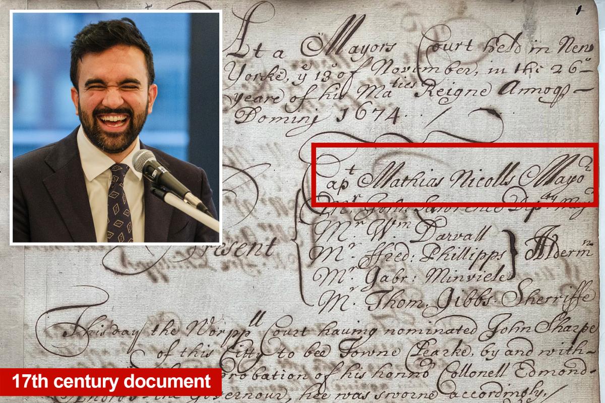 Zohran Mamdani will actually be NYC's 112th mayor as records deep dive reveals centuries-old miscount