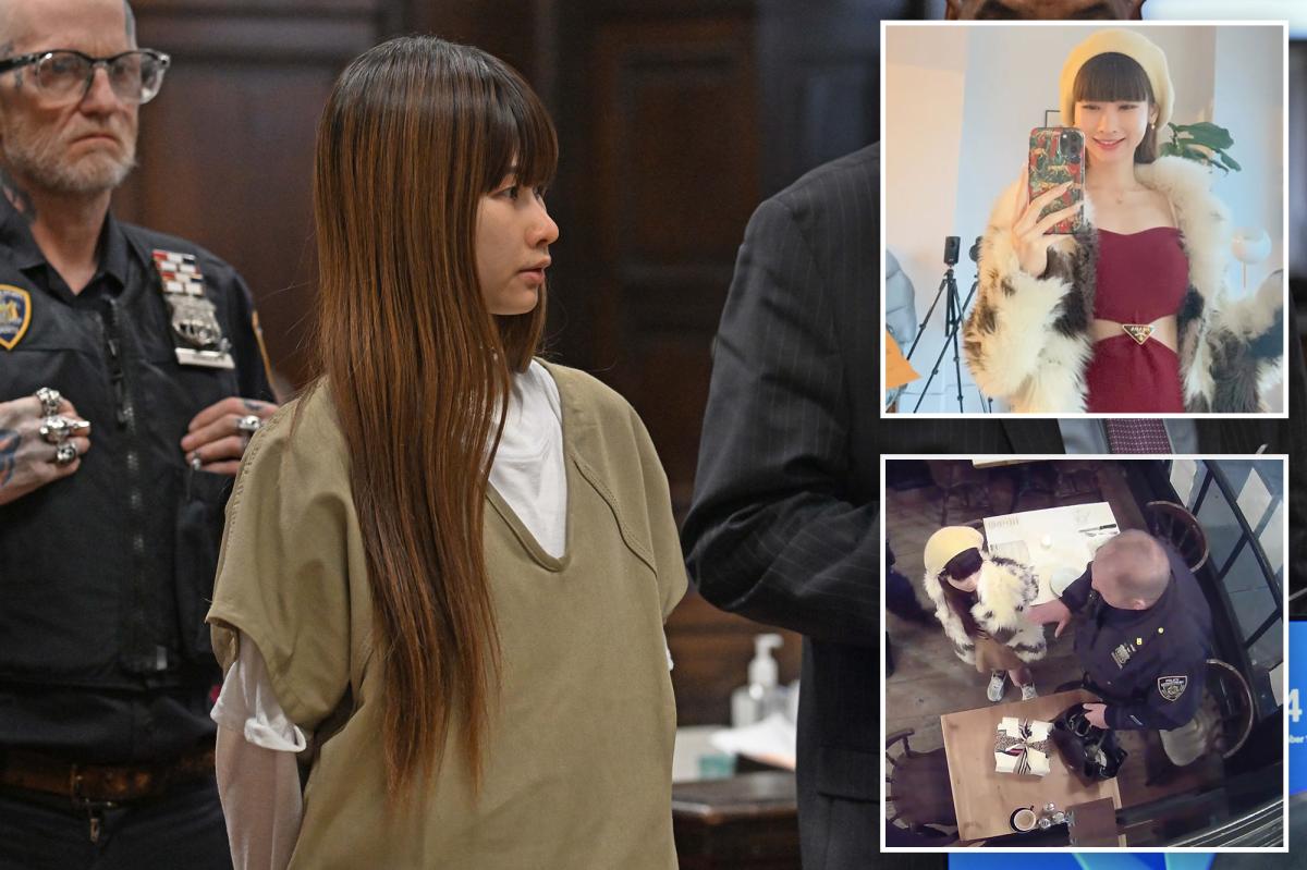 Judge scolds serial dine-and-dash diva Pei Chung after she interrupts