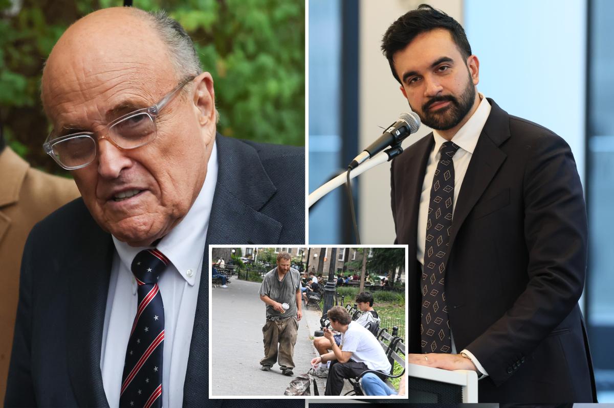 Exclusive | Giuliani warns Mamdani could be 'most dangerous' NYC mayor if he stops sweeps of homeless camps