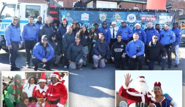 Ho, Ho, 5-0! NYPD Santas deliver free toys to city kids in need
