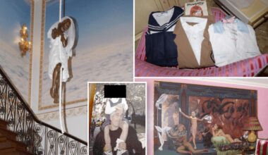 Latest Jeffrey Epstein file dump reveals troubling art of kids in NYC townhouse, disturbing role-play costumes